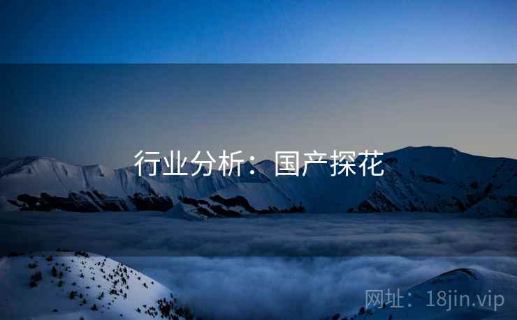 行业分析:国产探花
