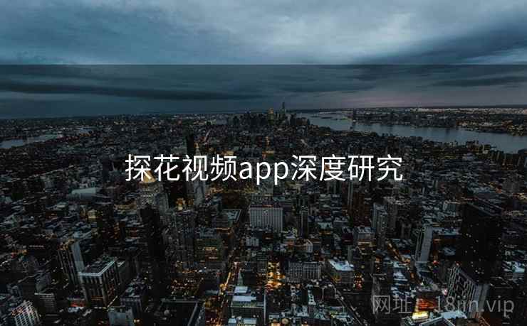 探花视频app深度研究