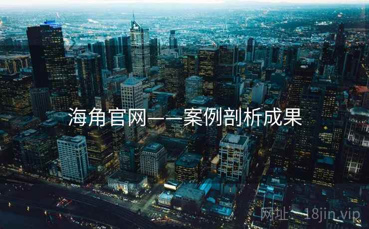 海角官网——案例剖析成果 海角官网——案例剖析成果