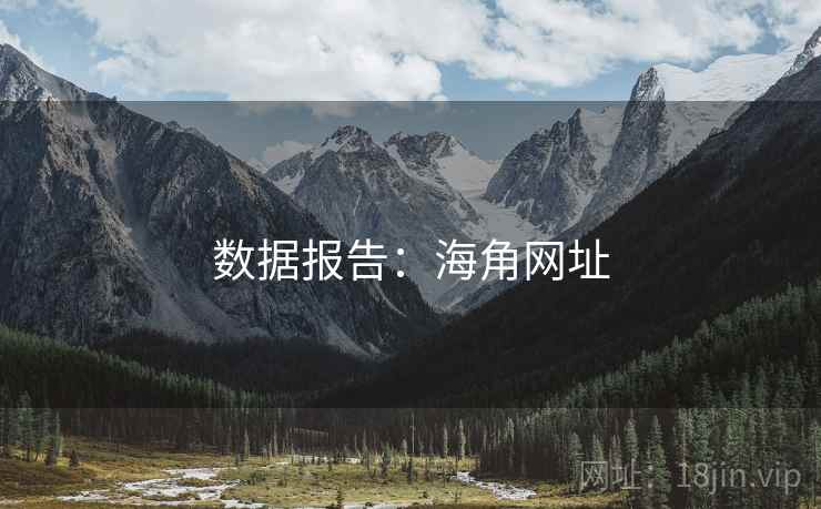 数据报告：海角网址